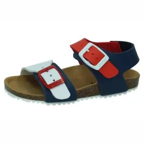 192480 SANDALIAS GARVALIN color AZUL-ROJO