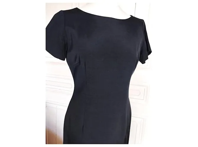 Agnès b. VESTIDO AGNES B VESTIDO LA PETITE VESTIDO NEGRO ICONIC EMERISEE T 38 