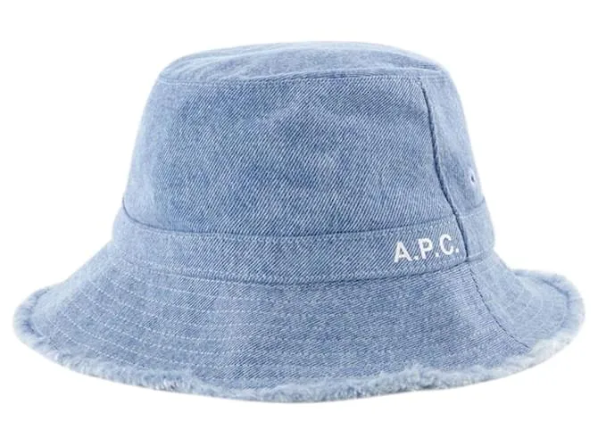 Apc Gorro de pescador Mark - A.PAG.do. - Algodón - Azul claro 