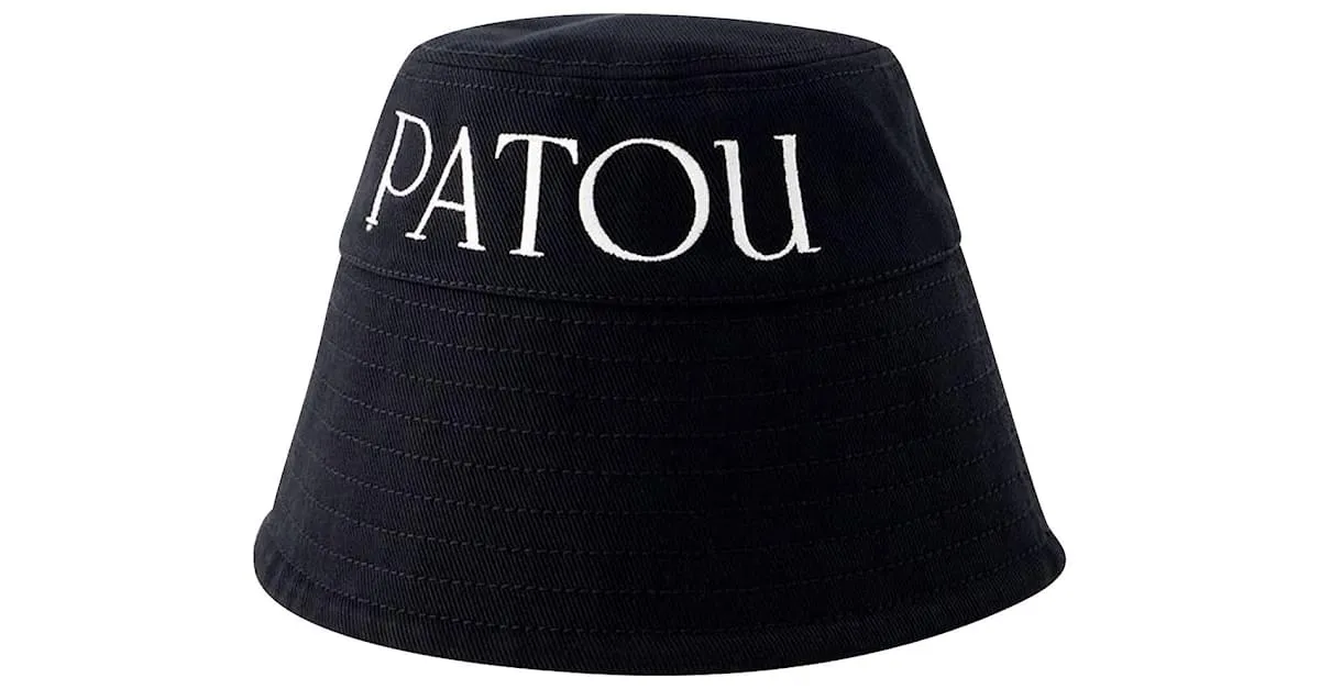 Autre Marque Gorro de pescador Patou - PATOU - Algodón - Negro 