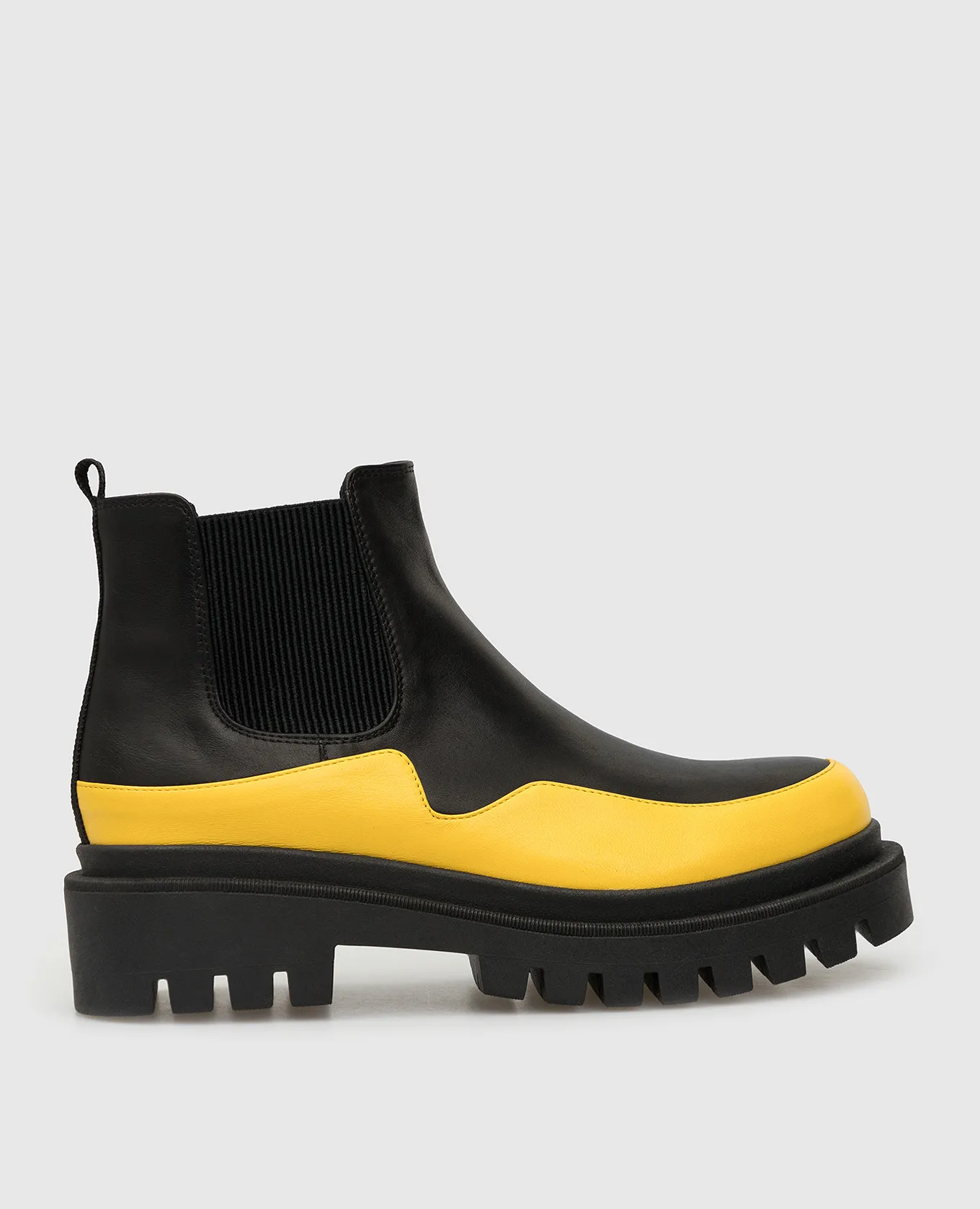 Babe Pay Pls Leather Chelsea with contrast panels