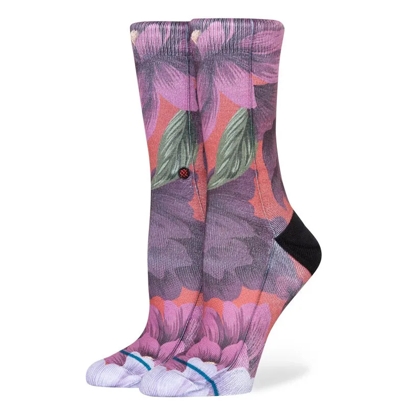 Calcetines Stance: Nice To Meet You Crew (Red Fade)