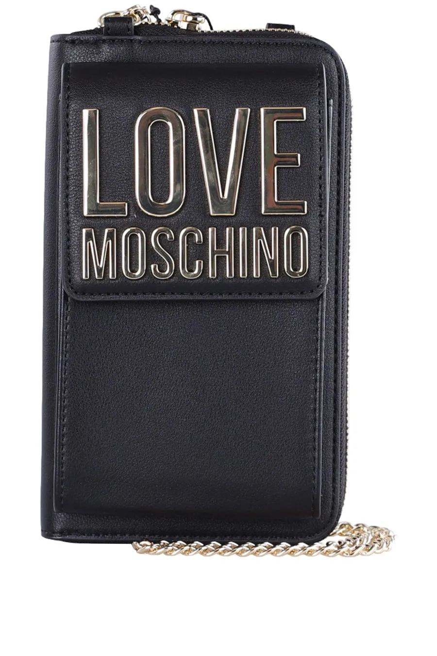 Cartera negra para teléfono móvil 