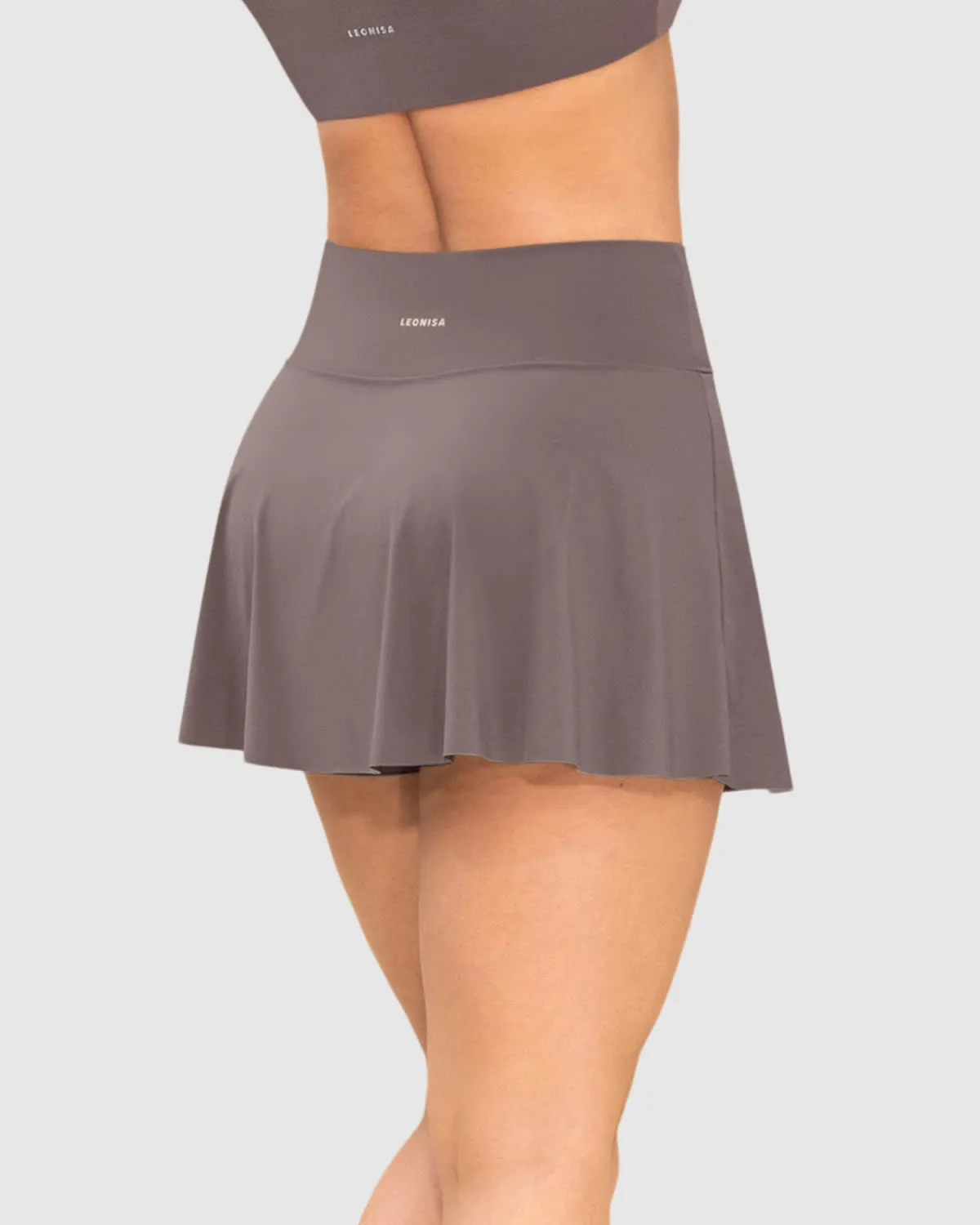 Falda deportiva con short interno con bolsillo