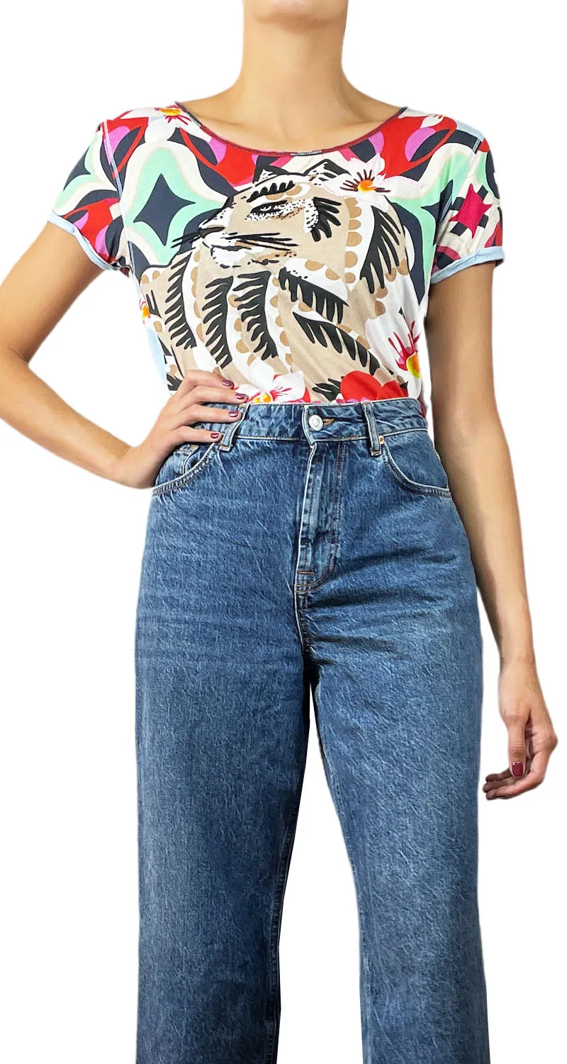 JAZMIN CHEBAR Polera Cuello Redondo