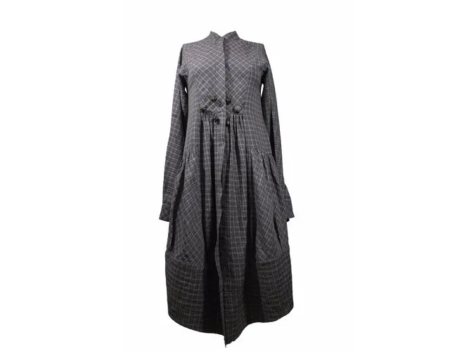 Kenzo Vestidos Gris 