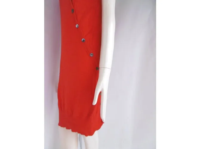 Mcq Vestido Roja 