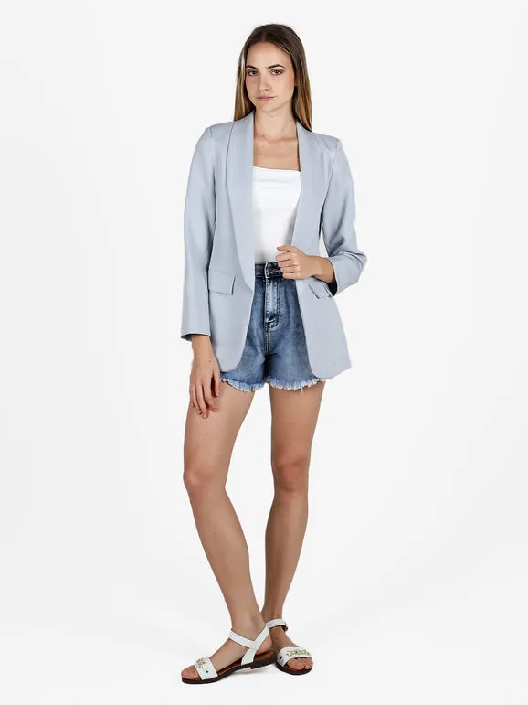 Melitea Elegante blazer de mujer sin cierre.