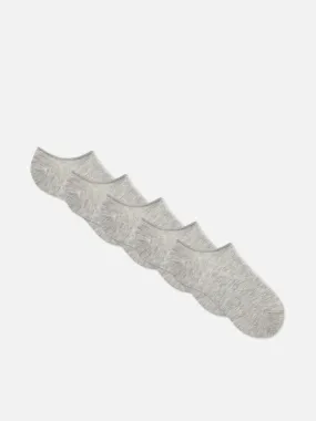 Pack de 5 pares de calcetines invisibles