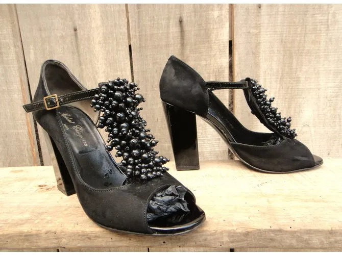 Robert Clergerie Tacones Negro 