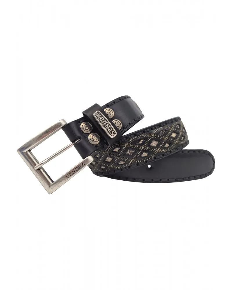 SENDRA - Cinturón con Transparencias en Pitón Modelo 8680