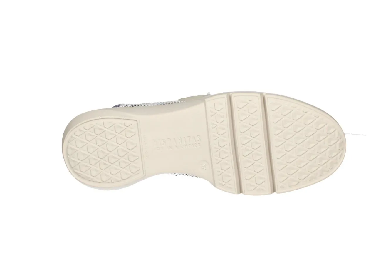 Sneaker Piel/rejilla Blanco/dorado/rosa Talon Lila