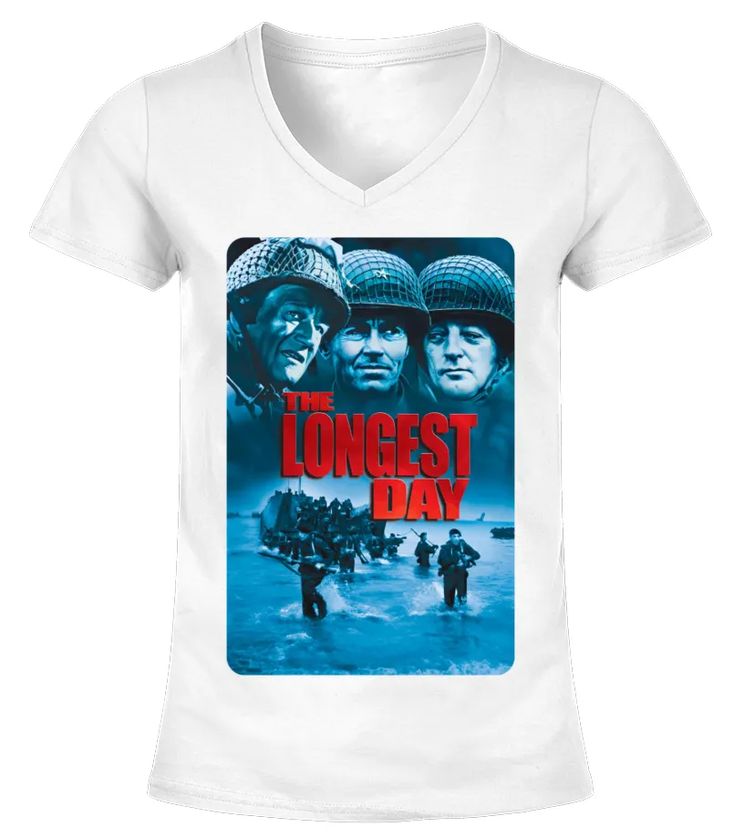 The Longest Day WT 002 Camiseta cuello pico Mujer