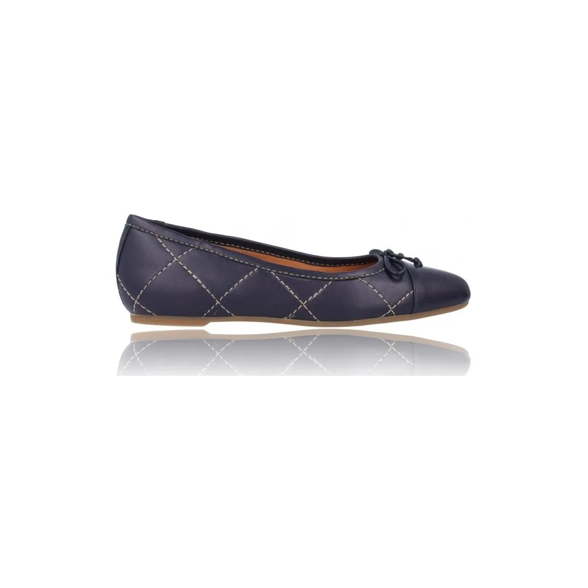 Zapatos Bailarinas de Piel para Mujer de  18020